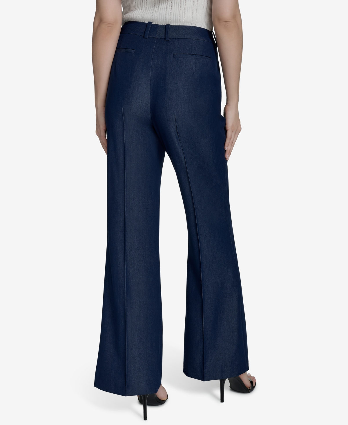 HALSTON WOMEN'S FLARE PANTS 