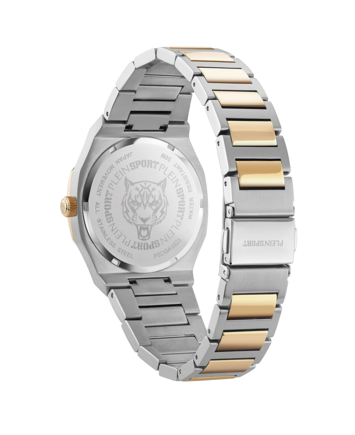 Plein Sport Metronaut Bracelet Watch In Two Tone