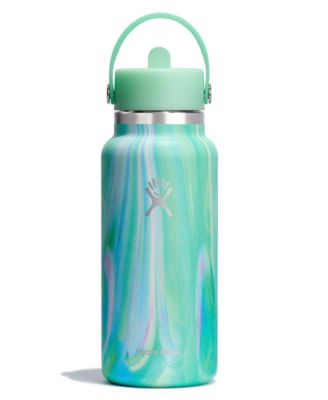 Jelly Wide Flex Straw Water Bottle with Cap, 32 oz.