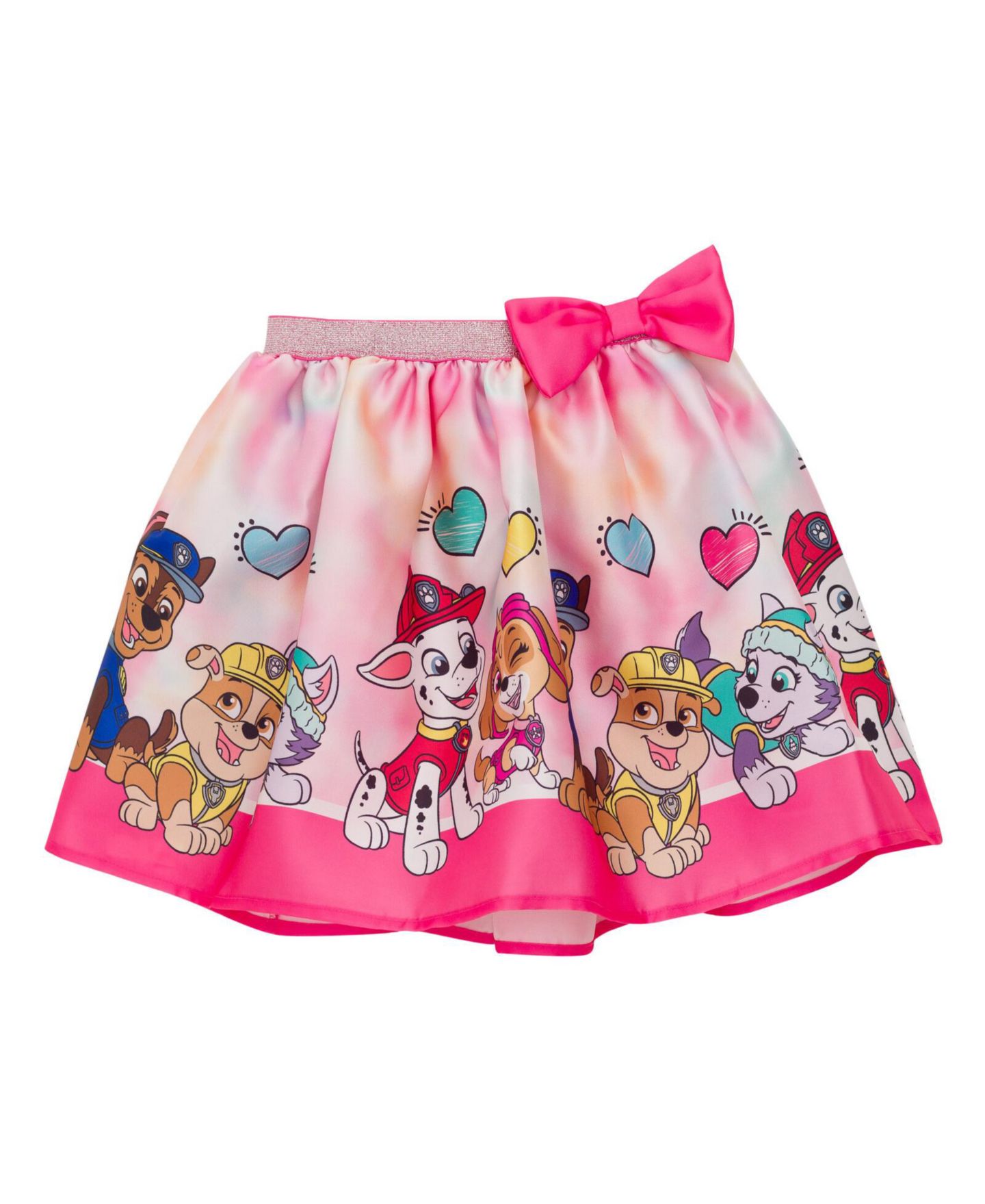 Комплект Paw Patrol T-Shirt and Skirt Set для девочек-малышей, цвет: Розовый, вариант 1 — фото 7