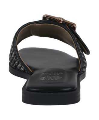 Women's Indie Woven Buckle Flat Sandals