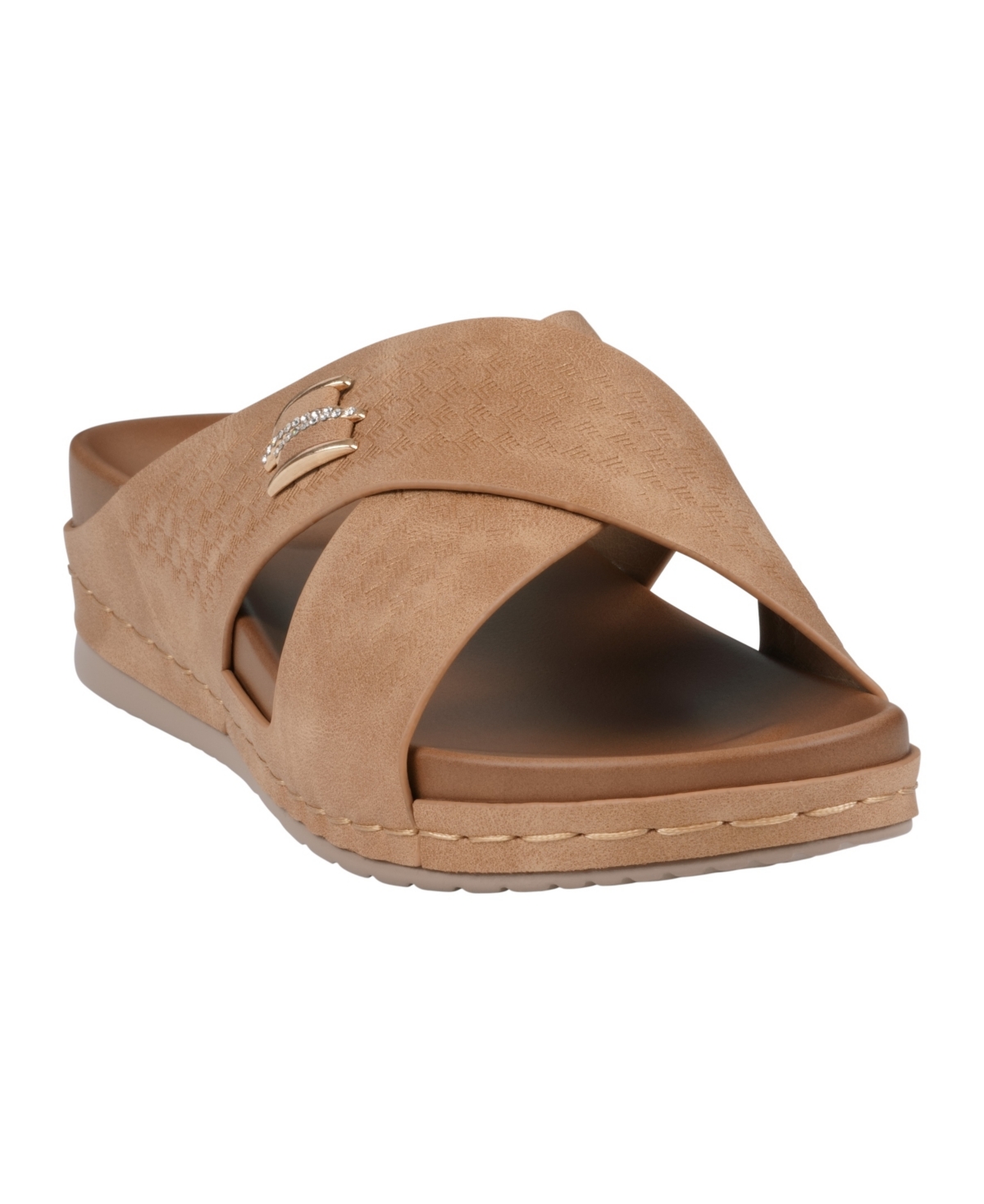 Women's Carter Slip-On Wedge Sandals - Silver