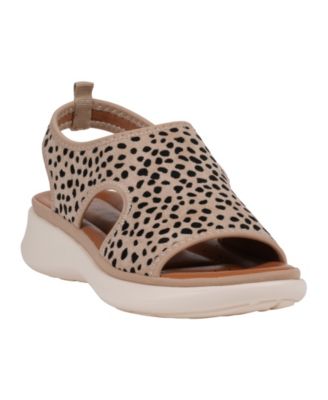Women's Romy Stretch Lycra Wedge Sandals