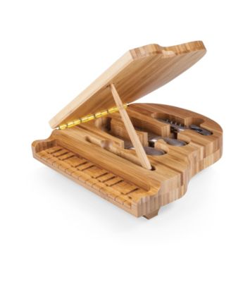 Disney Mickey Mouse Piano Cheese Cutting Board and Tools Set