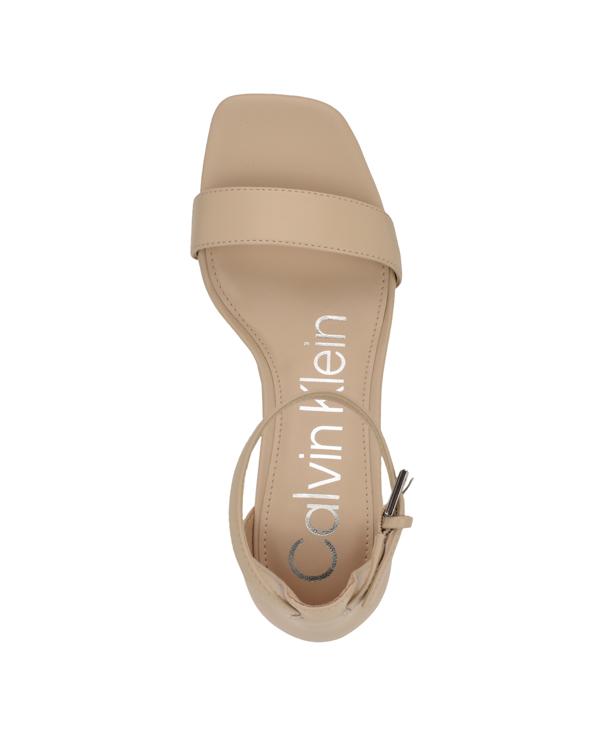 Calvin Klein Nolene Sandal In Light Natural