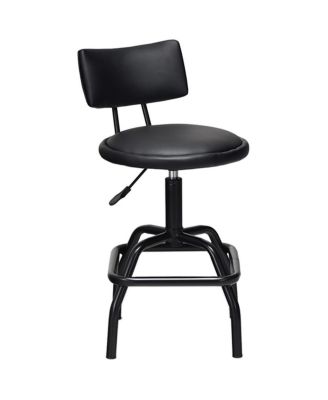 Adjustable Swivel Vintage like PU Leather Bar Stool
