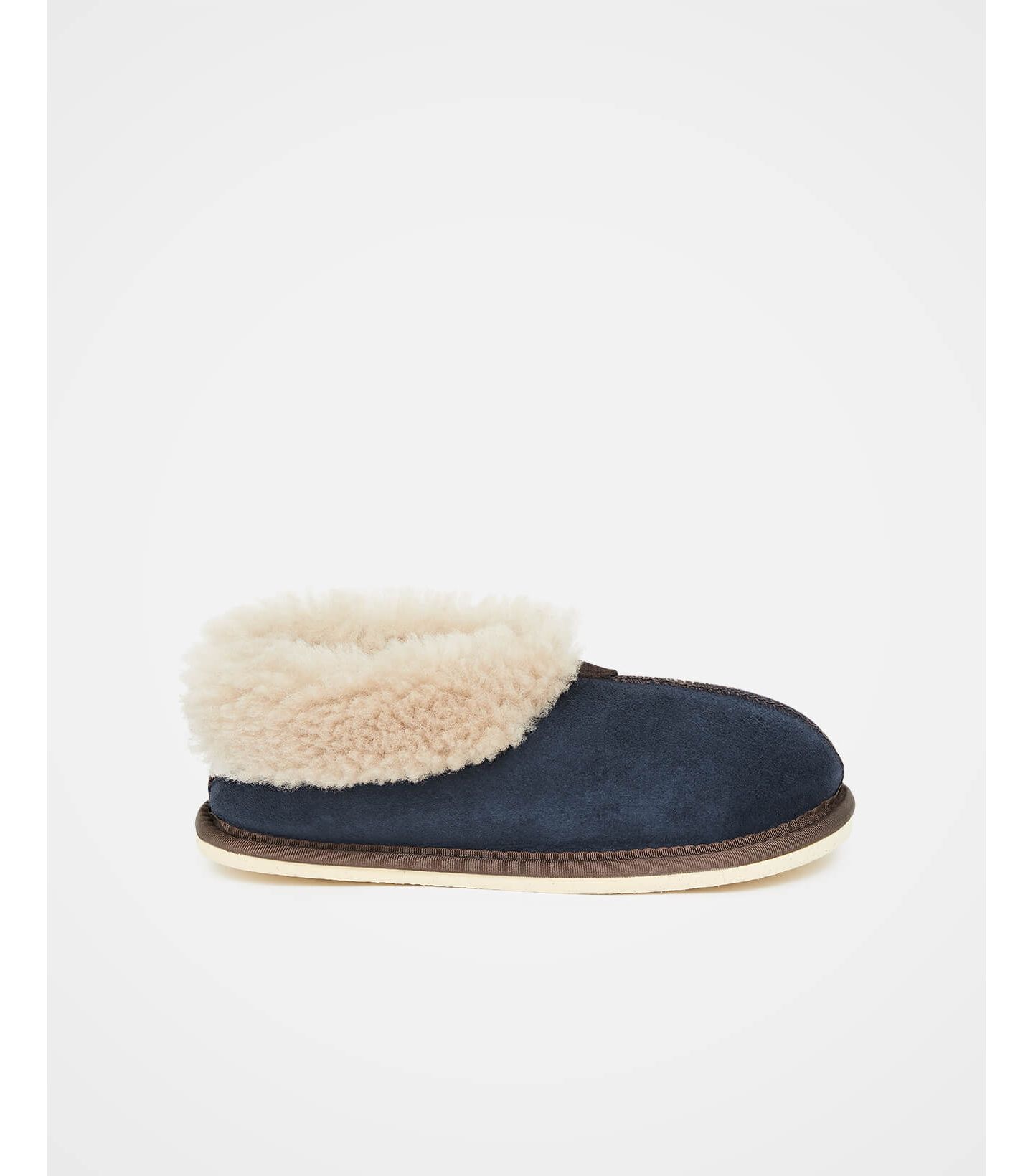 Женские тапочки Celtic & Co. Shearling Bootee Slippers, цвет: Синий — фото 2