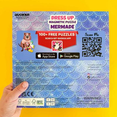 Magnetic Dress-Up Dolls for Girls Boys with 35 Magnetic Pieces for Kids 3-5