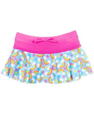 Toddler Girls One Piece Bathing Suit Rash Guard Tankini Top Bikini Bottom and Skort 5 Swimsuit Set