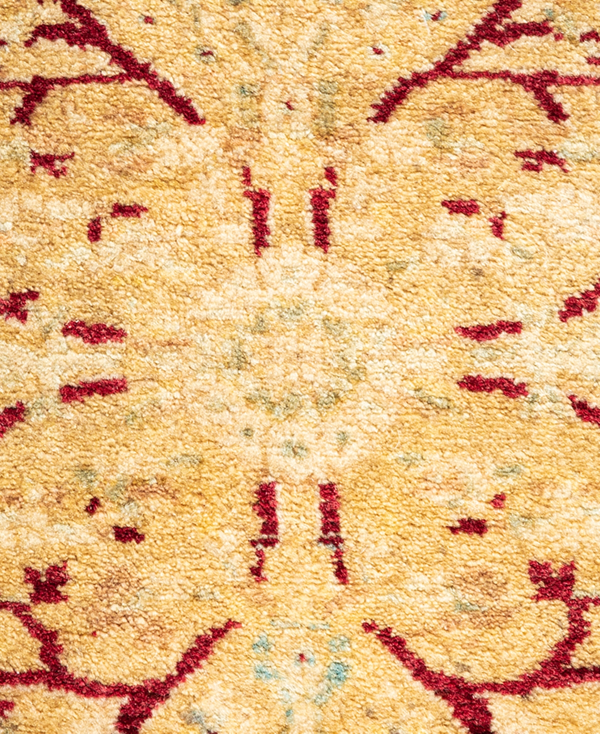 Adorn Hand Woven Rugs Mogul M1340 3'1''x5'3'' Area Rug In Yellow
