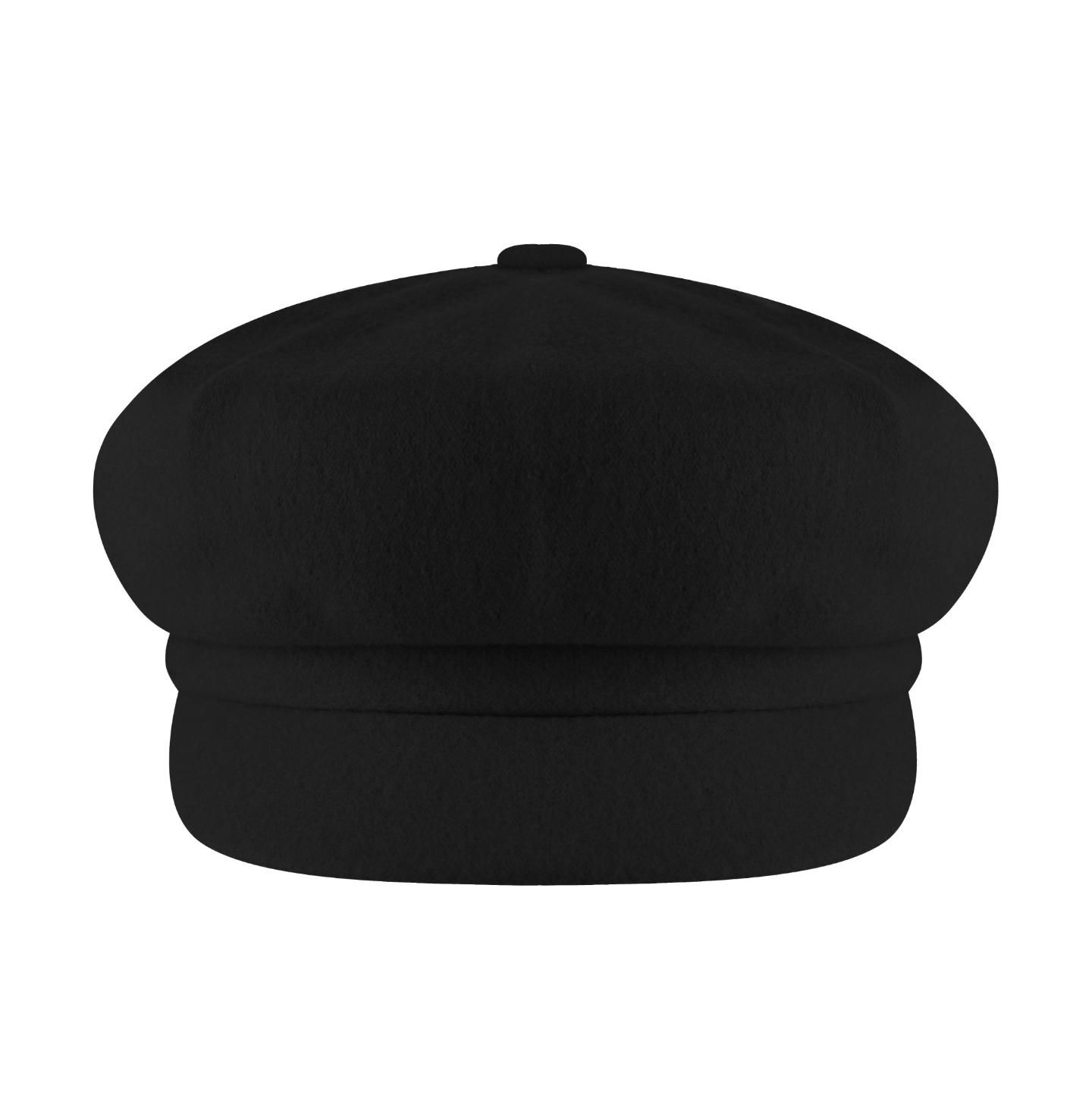 Мужские головные уборы Kangol Wool Spitfire Newsboy, цвет: Чёрный — фото 2