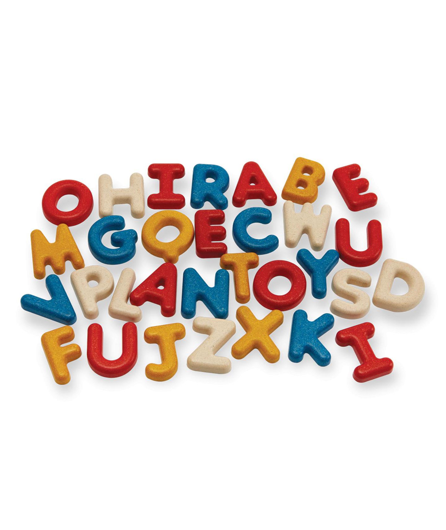 Детские игрушки PlanToys Upper Case Alphabet — фото 1