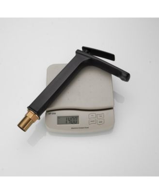 Single Hole Single Handle Bathroom Vessel Sink Faucet With Pop Up Drain Without Overflow In Polished Chrome