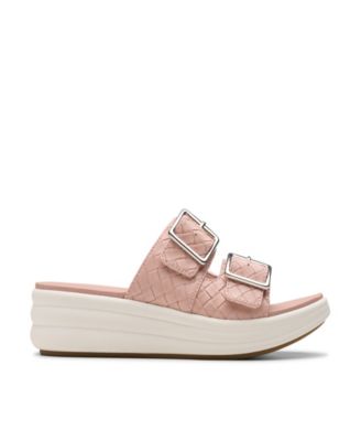 Women's Drift Buckle Slip-On Slide Wedge Sandals