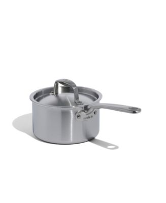 Made In Stainless Clad 2-Qt. Saucepan with Stainless Steel Hardware