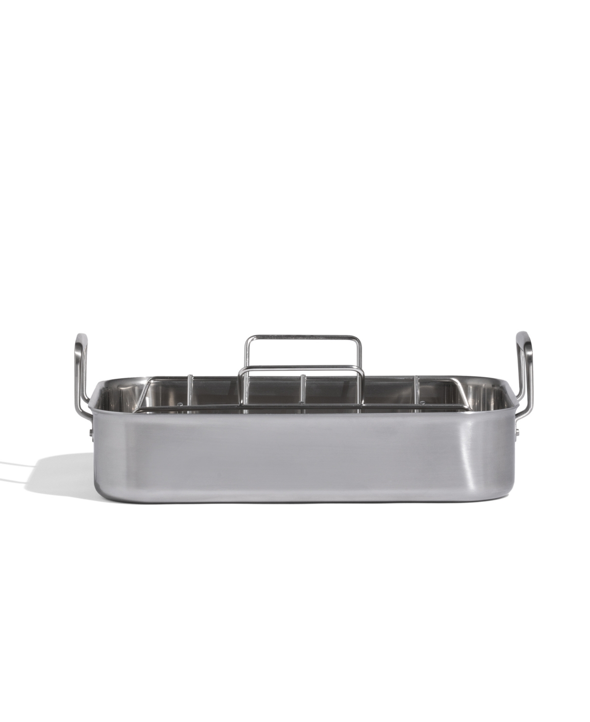 Made In Stainless Steel Clad 17" Roasting Pan