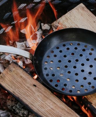 Seasoned Carbon Steel 12" Grill Frying Pan