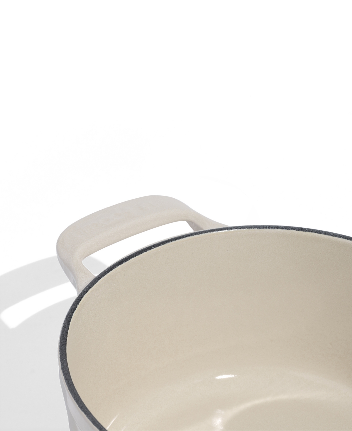 Made In Enameled Cast Iron 2-quarts Saucepan With Lid