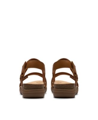 Collection Women's April Clover Riptape Flat Sandals