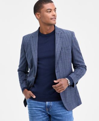Men's Modern-Fit Stretch Pattern Sport Coat