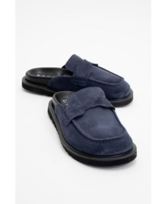 Laven Suede Leather Clogs
