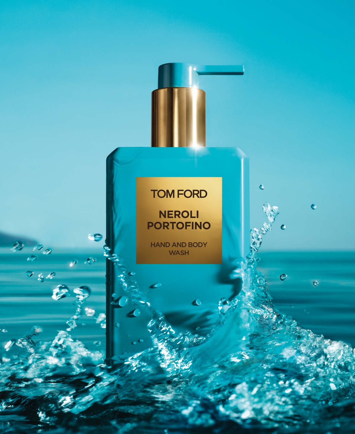 Tom Ford Neroli Portofino Hand & Body Wash, 8.3 Oz. In Transparent