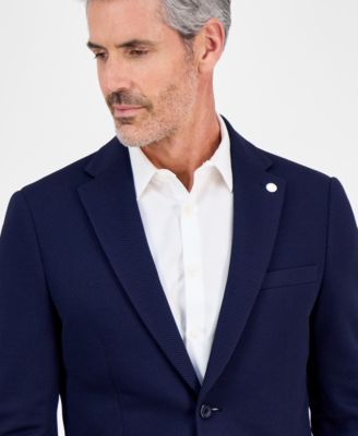 Men's Slim-Fit Waffle Stretch Sport Coat