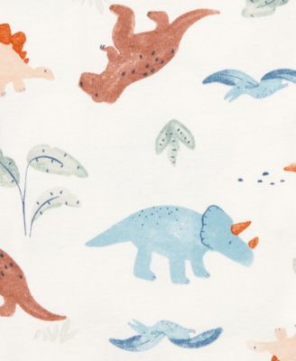 Baby Boys 3-Pc. Cotton Dinosaur Little Character Set