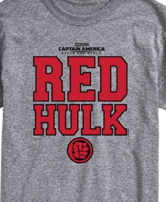 Men's Captain America Brave New World Red Hulk Short Sleeve T-Shirt
