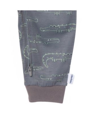 Baby Boys Footless Pajamas with Reverse Zipper, 3-Pack