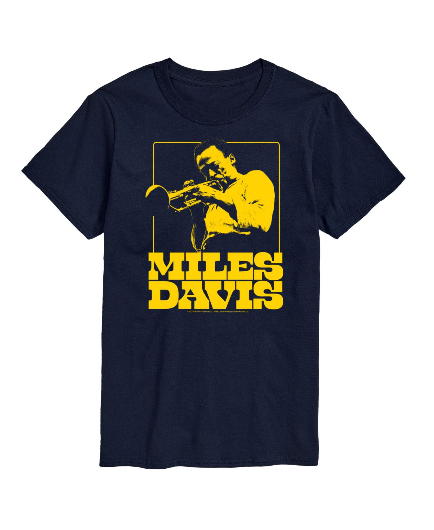 Мужская футболка AIRWAVES Miles Davis Short Sleeve, цвет: Синий — фото 1