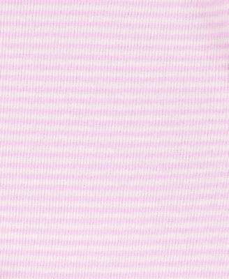 Baby Girls 5-Pk. Cotton Floral Polka-Dot Short-Sleeve Bodysuits