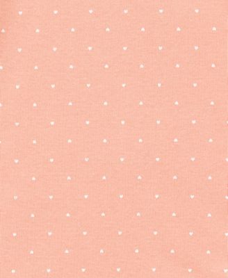 Baby Girls Floral Horses Short-Sleeve Cotton Bodysuits, 5 Pack 