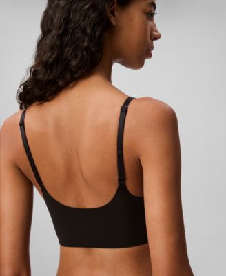 Women's Invisibles Comfort Lightly Lined Triangle Bralette QF5753