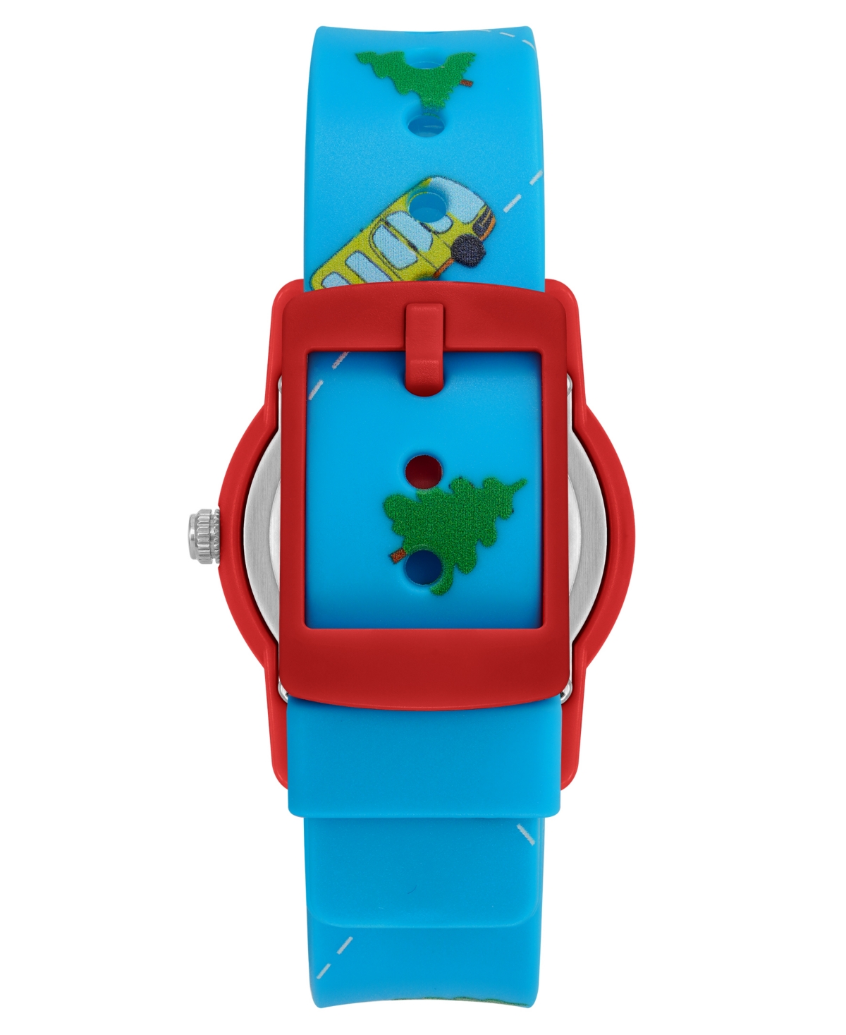 Shop Armitron Kid's Quartz Playtime Blue And Red Cars Watch, 30mm In Light Blue,red