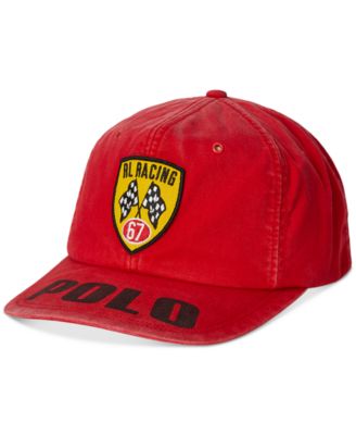 Polo Ralph Lauren - Men's Racing-Patch Twill Ball Cap
