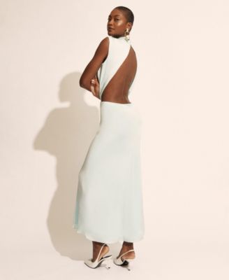 Women's Delphine High-Neck Cut-Out Maxi Dress