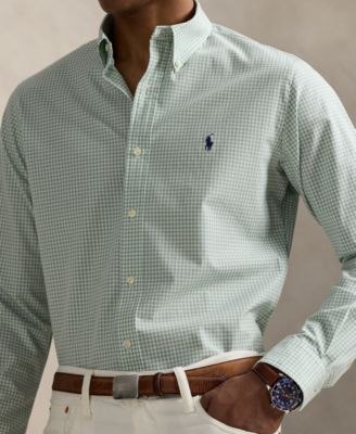 Men's Slim-Fit Stretch Poplin Shirt