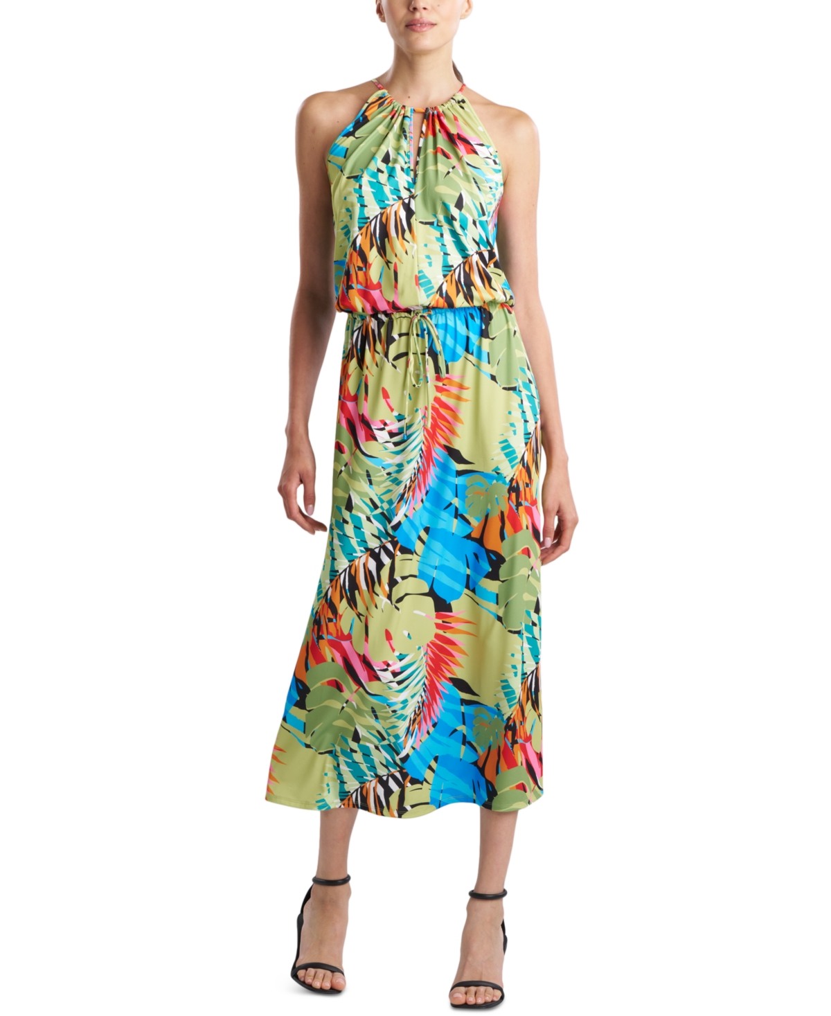 Natori Palms In Green Multi