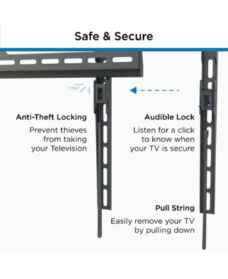 Premium Flat / Fixed TV Wall Mount for 60" to 110" TVs Up to 165lbs