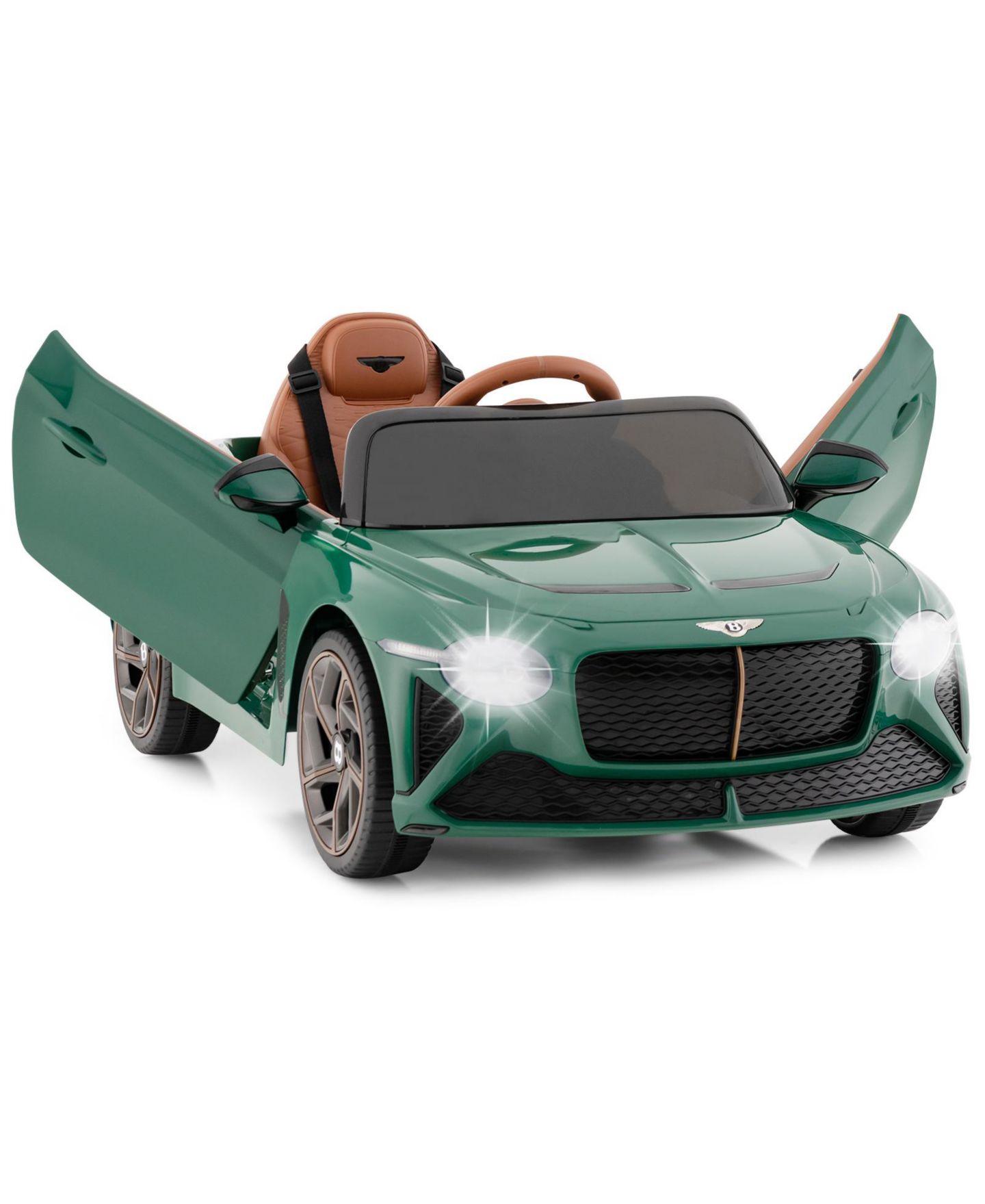 Детская игрушка HONGGE Licensed Bentley Bacalar 12V Kids Ride-On Car with Remote Control, цвет: Зелёный — фото 2