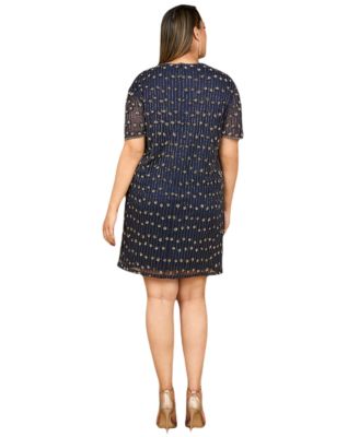 Women's Beaded T-Shirt Dress