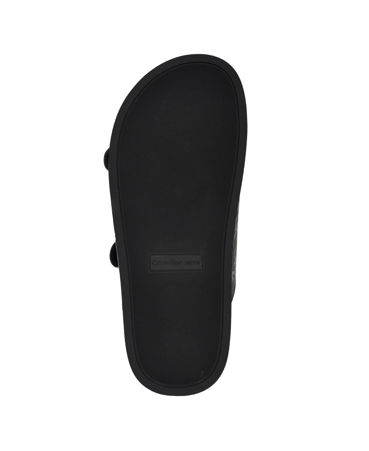 Calvin Klein Vibe Slide Sandal In Black Logo