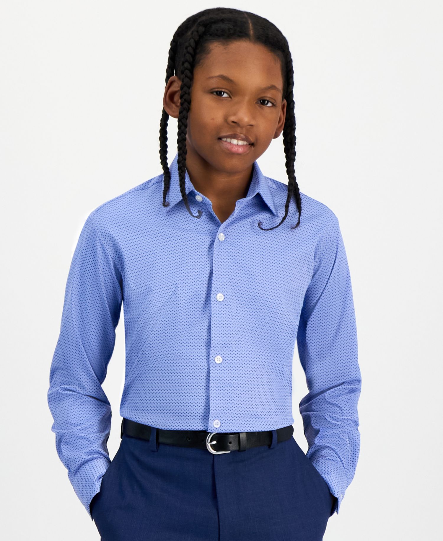 Big Boys Classic Button Down Shirt