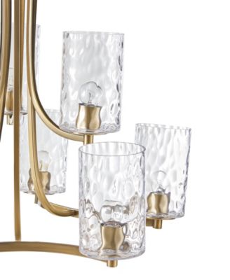 31.25" Opulentia 9-light Iron Chandelier