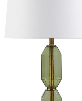 26.5" Zirconia Faceted Glass Table Lamp