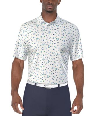 PGA TOUR - Men's Umbrella Graphic Polo Shirt