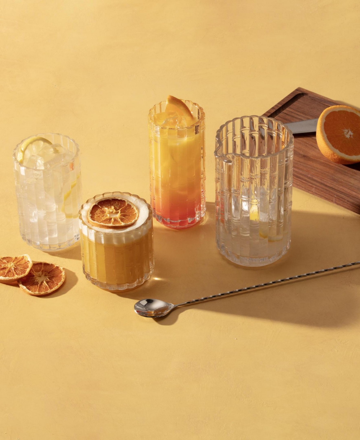 Fortessa Mahalo Collins Glasses, Set Of 4 In Clear