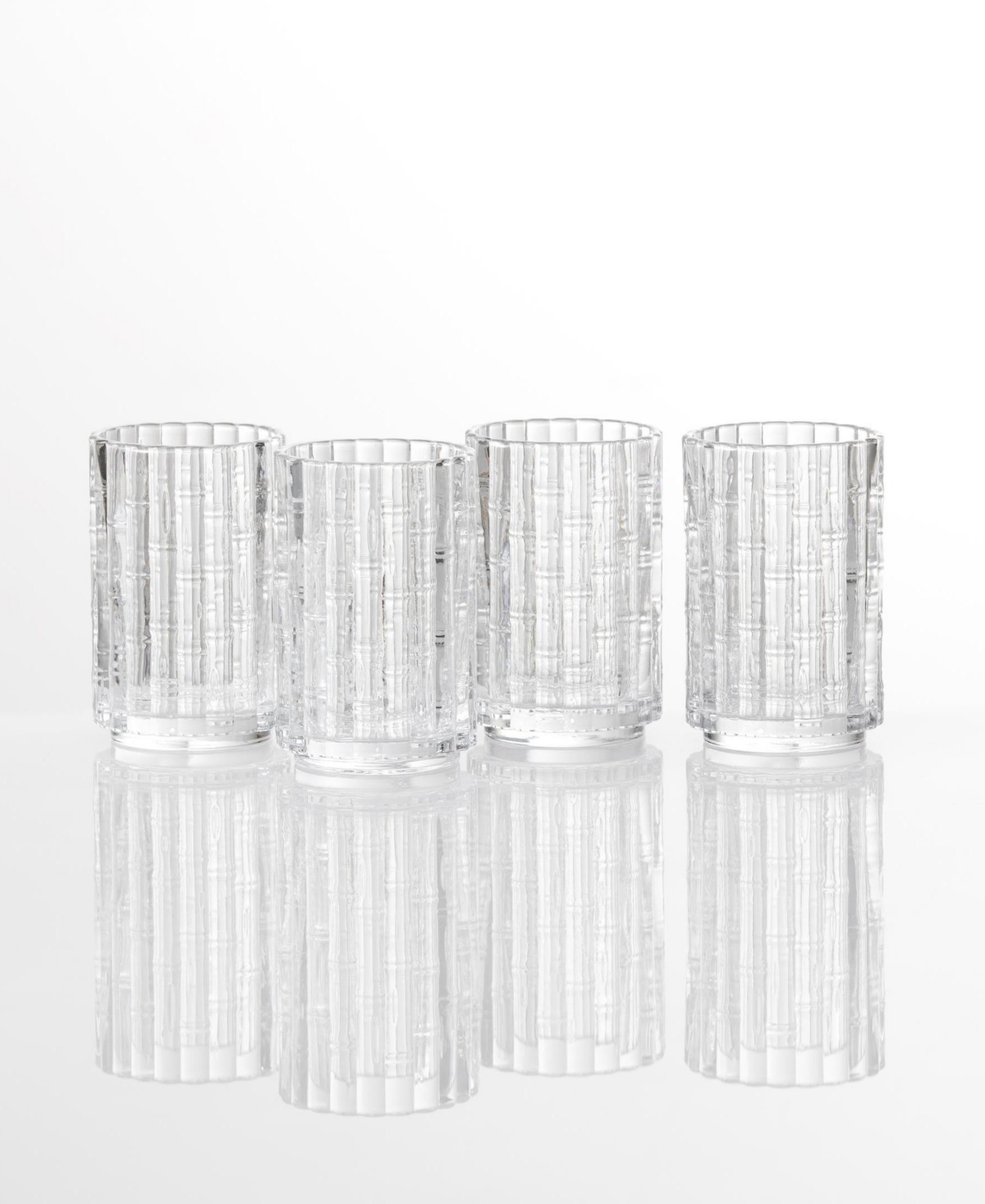 Fortessa Mahalo Iced Beverage Glasses, Set Of 4 In Transparent