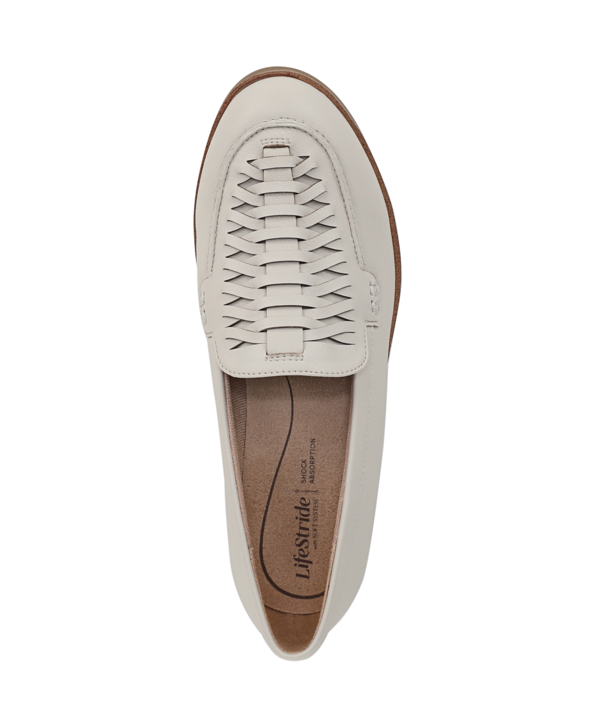 LIFESTRIDE WOMEN'S ZOEY ALMOND TOE LUG SOLE LOAFERS 